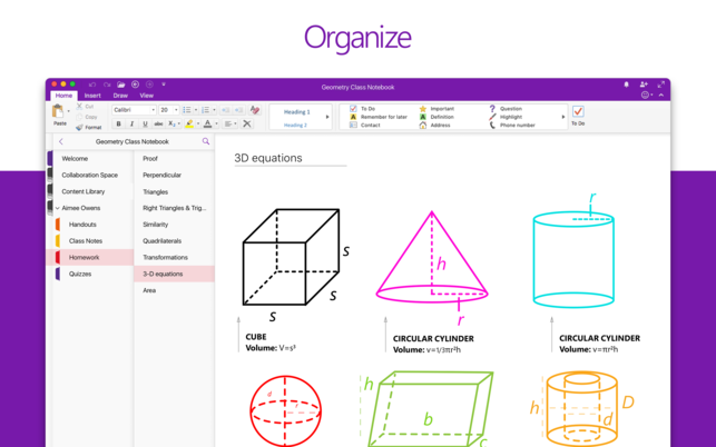 Digitale Notizbücher OneNote