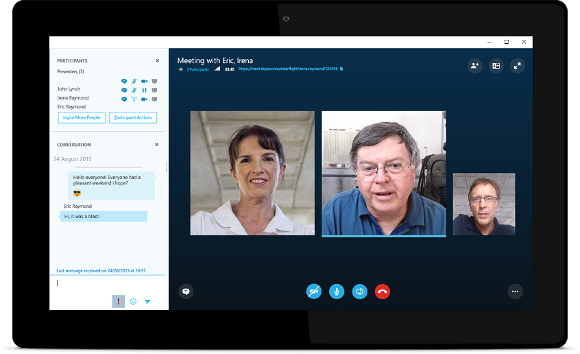 Cloud Videotelefonie Skype for Business